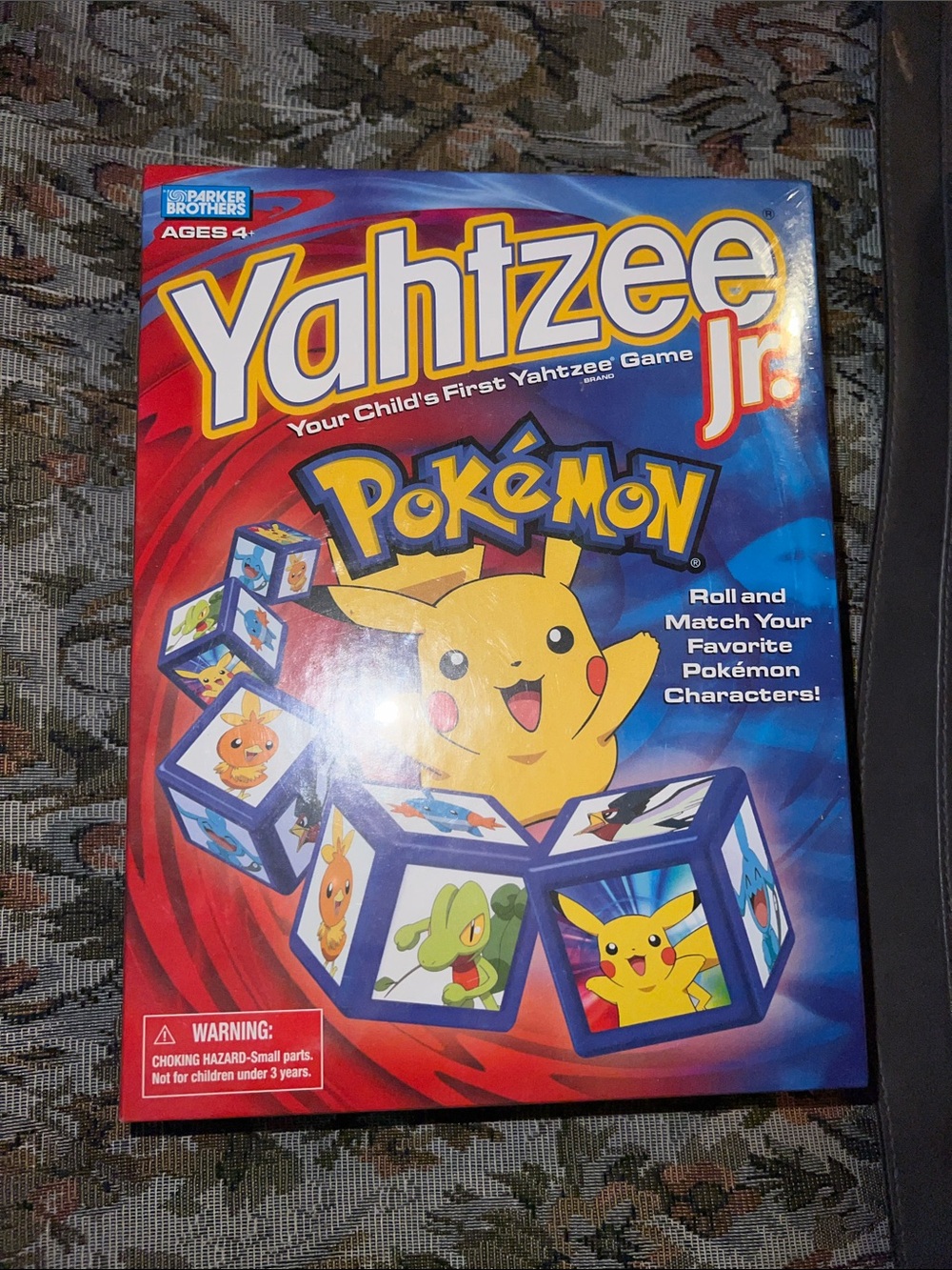 Unopened Pokémon Yahtzee Jr. Pokémon Family Game